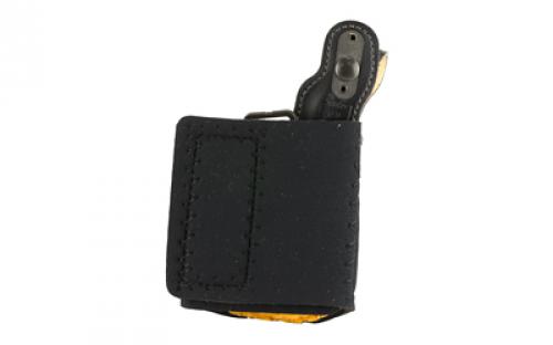 DeSantis Gunhide Die Hard Ankle Holster, Fits Glock 43/43X, Left Hand, Black Leather 014PD8BZ0
