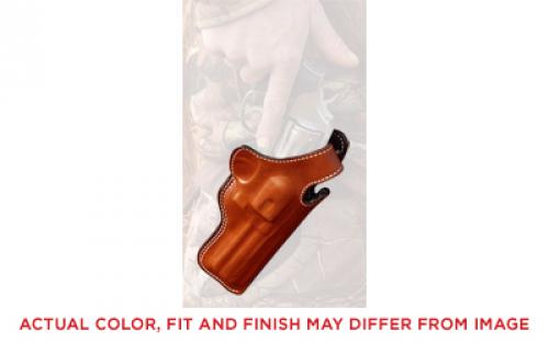 DeSantis Gunhide 016, Dual Angle Hunter, Belt Holster, Fits S&W L Frame 4, Right Hand, Tan Leather 016TC34Z0