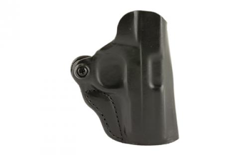 DeSantis Gunhide Mini Scabbard Belt Holster, Fits Sig P938, Right Hand, Black Leather 019BA37Z0