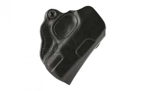 DeSantis Gunhide Mini Scabbard Belt Holster, Fits M&P45 Shield, Right Hand, Black Leather 019BA5EZ0