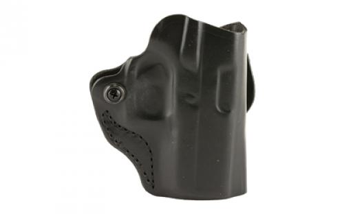 DeSantis Gunhide 0Mini Scabbard Belt Holster, Fits Sig P365, Right Hand, Black Leather 019BA8JZ0