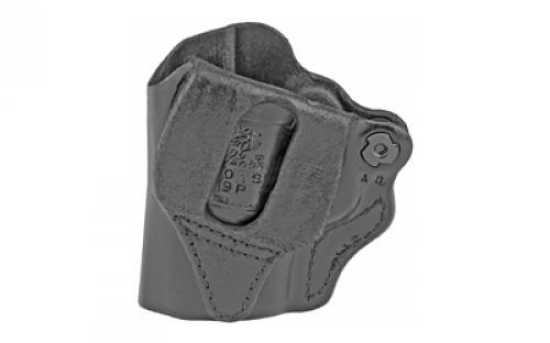 DeSantis Gunhide Mini Scabbard Belt Holster, Fits Springfield Hellcat, Right Hand, Black Leather 019BA9PZ0