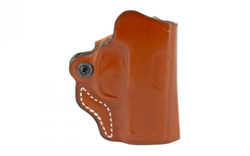 DeSantis Gunhide 019, Mini Scabbard, Belt Holster, Fits SIG SAUER P365, Right Hand, Tan Leather 019TA8JZ0