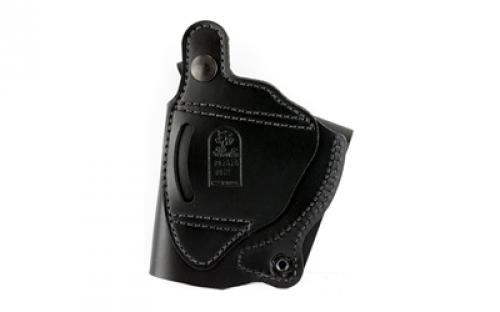 DeSantis Gunhide Dual Carry II Holster, Fits J-Frame 2.25, Bodyguard .38, Ruger LCR, Right Hand, Black Leather 033BA02Z0