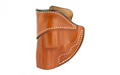DeSantis Gunhide Summer Heat Inside The Pant Holster, Fits S&W J-Frame With 2 Barrel, Right Hand, Tan Leather 045TA02Z0