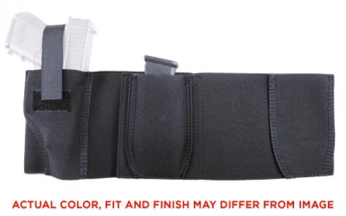 DeSantis Gunhide 060, Elastic Belly Band, Belly Hlstr, Fits Extra Large, 44-50, Ambidextrous, Black Nylon 060BJG4Z0