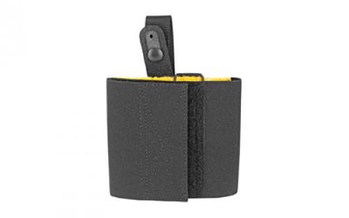 DeSantis Gunhide Apache Ankle Holster, Fits Glock 26/27/29/30/43X, Right Hand, Black Leather 062BAE1Z0