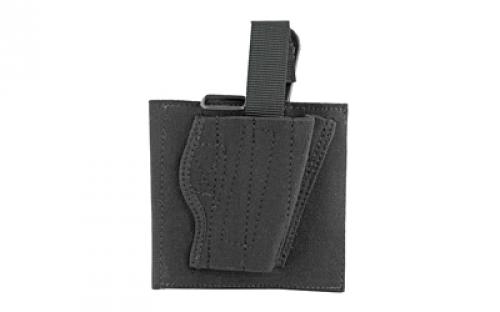 DeSantis Gunhide Apache Ankle Holster, Fits S&W Shield (9mm, 40SW, and 45ACP), Right Hand, Black Leather 062BAV5Z0