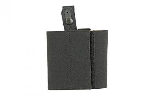DeSantis Gunhide Apache Ankle Holster, Fits S&W Shield (9mm, 40SW, and 45ACP), Right Hand, Black Leather 062BAV5Z0