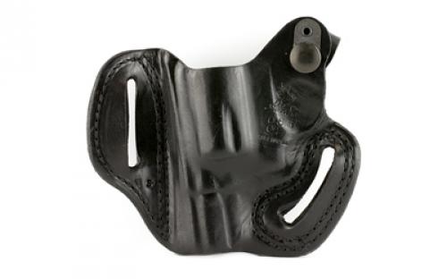DeSantis Gunhide Thumb Break Mini Slide Belt Holster, Fits S&W J-Frame, Right Hand, Black Leather 085BA02Z0