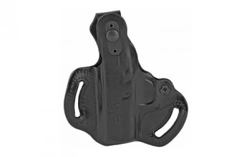 DeSantis Gunhide 085, Thumb Break Mini Slide, Belt Holster, Fits Glock 43/43X/48, Right Hand, Black Leather 085BA8BZ0