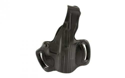 DeSantis Gunhide Thumb Break Mini Slide Belt Holster, Fits Keltec PMR30, Right Hand, Leather Material, Black Finish 085BAZ9Z0