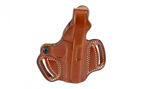 DeSantis Gunhide 085, Thumb Break Mini Slide, Belt Holster, Fits SIG P938, Right Hand, Tan Leather 085TA37Z0