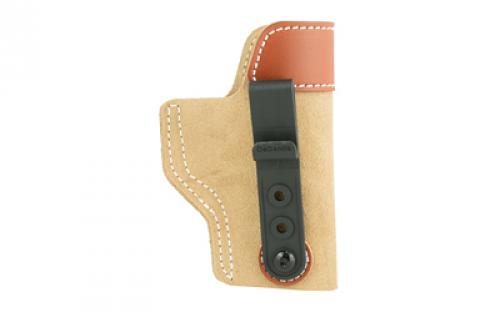 DeSantis Gunhide Sof-Tuck Inside The Pant Holster, Fits Glock 19/19x/23/36/45, Right Hand, Tan Leather 106NAB6Z0