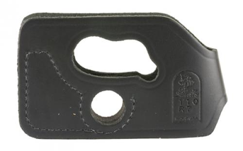 DeSantis Gunhide Pocket Shot Pocket Holster, Fits Keltec P3AT/Ruger LCP/Ruger LCP II/Taurus TCP/Kahr 380/Sig P238, Black Leather 110BJR7Z0