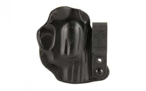 DeSantis Gunhide Flex-Tuk Inside The Pant Holster, Fits S&W J-Frame 2", Right Hand, Black Leather 113BA02Z0