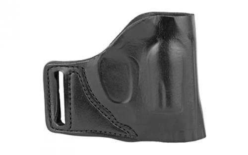 DeSantis Gunhide E-GAT Slide Belt Holster, Fits J-Frame 2.25, Bodyguard .38, Ruger LCR, Right Hand, Black Leather 115BA02Z0