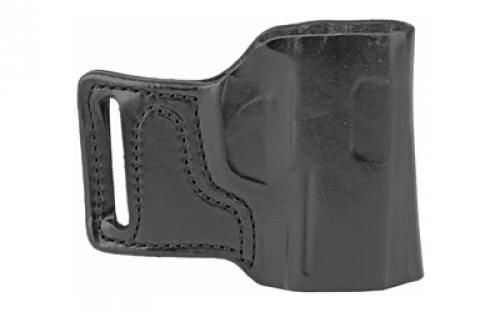 DeSantis Gunhide 115, E-GAT Slide, Belt Holster, Fits SIG SAUER P365, Right Hand, Black Leather 115BA8JZ0