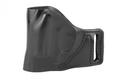 DeSantis Gunhide E-GAT Slide Belt Holster, Fits J-Frame 2.25, Bodyguard .38, Ruger LCR, Left Hand, Black Leather 115BB02Z0