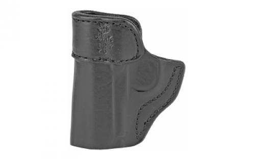 DeSantis Gunhide 127, Inside Heat, Inside the Pants Holster, Fits Kimber Micro 1911, Right Hand, Black Leather 127BA7DZ0