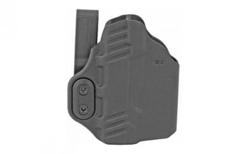 DeSantis Gunhide 137, Slim-Tuk, Inside the Pants Holster, Fits Glock 43 with Streamlight TLR6, Ambidextrous, Black Kydex 137KJ0CZ0