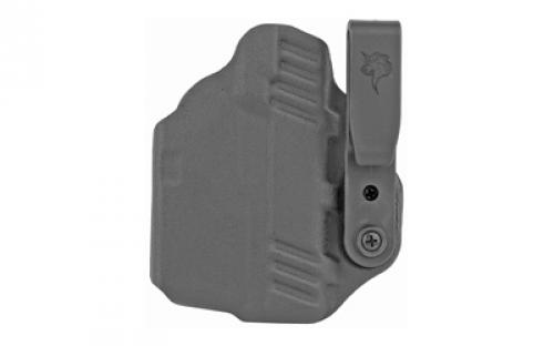 DeSantis Gunhide 137, Slim-Tuk, Inside the Pants Holster, Fits Glock 43 with Streamlight TLR6, Ambidextrous, Black Kydex 137KJ0CZ0