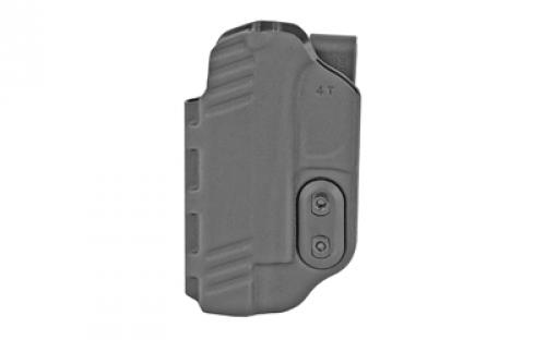 DeSantis Gunhide 137, Slim-Tuk, Inside Waistband Holster, Ambidextrous, Black, Fits Glock 48 MOS, Kydex 137KJ4TZ0