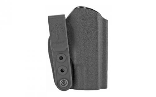 DeSantis Gunhide Slim-Tuk Inside the Pants Holster, Fits S&W M&P45 Shield, Ambidextrous, Black Kydex 137KJ5EZ0