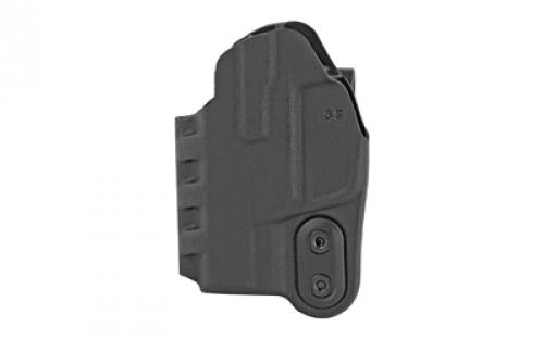 DeSantis Gunhide 137, Slim-Tuk, Inside the Pants Holster, Fits Ruger Max-9 With or Without RDS, Ambidextrous, Black Kydex 137KJ8SZ0