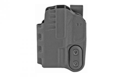 DeSantis Gunhide Slim-Tuk, Inside the Pant Holster, Fits Springfield Hellcat, Ambidextrous, Black Kydex 137KJ9PZ0