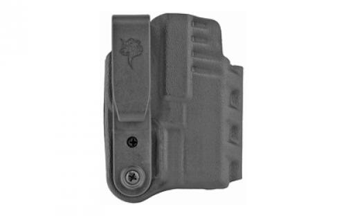 DeSantis Gunhide Slim-Tuk, Inside the Pant Holster, Fits Springfield Hellcat, Ambidextrous, Black Kydex 137KJ9PZ0