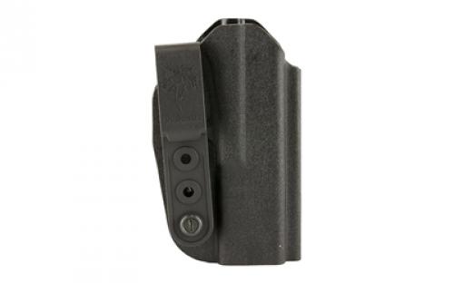 DeSantis Gunhide Slim-Tuk Inside the Pants Holster, Fits Glock 17/19/19/22/23, Ambidextrous, Black Kydex 137KJB2Z0