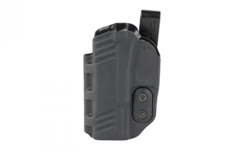 DeSantis Gunhide Slim-Tuk Inside the Pants Holster, Fits Glock 19/23/19X/45, Ambidextrous, Black Kydex 137KJB6Z0