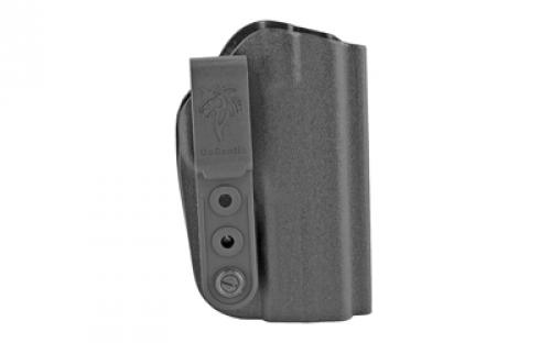 DeSantis Gunhide Slim-Tuk Inside the Pants Holster, Fits S&W M&P 9/40 Compact & Fullsize, Ambidextrous, Black Kydex 137KJM9Z0