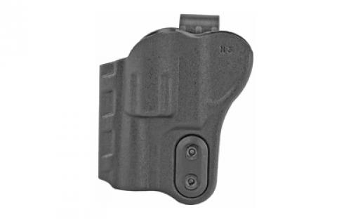 DeSantis Gunhide 137, Slim-Tuk, Inside the Pants Holster, Fits Ruger LCR, LCRx with 1 7/8" Barrel, Black Kydex 137KJN3Z0