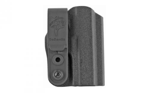 DeSantis Gunhide Slim-Tuk Inside the Pants Holster, Fits Sig P238/Colt Pony/Kimber Micro Carry, Ambidextrous, Black Kydex 137KJP6Z0