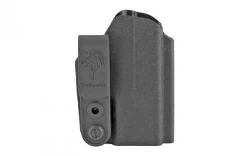 DeSantis Gunhide Slim-Tuk Inside the Pants Holster, Fits Springfield XDS, Ambidextrous, Black Kydex 137KJY1Z0