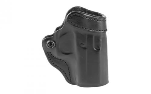 DeSantis Gunhide 155 Criss-Cross, Belt Holster, Right Hand, Black Leather, Fits Glock 43/43X 155BA8BZ0
