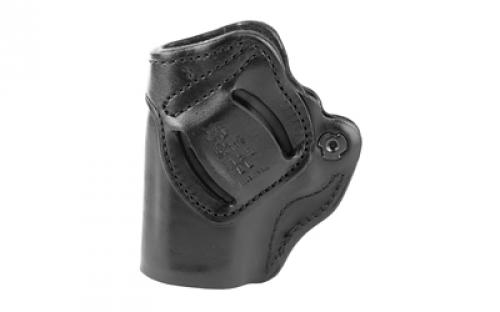 DeSantis Gunhide 155 Criss-Cross, Belt Holster, Right Hand, Black Leather, Fits Glock 43/43X 155BA8BZ0