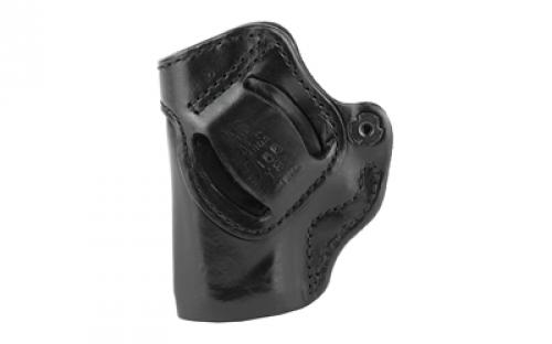 DeSantis Gunhide 155 Criss-Cross, Belt Holster, Right Hand, Black Leather, Fits Glock 42 155BAY8Z0