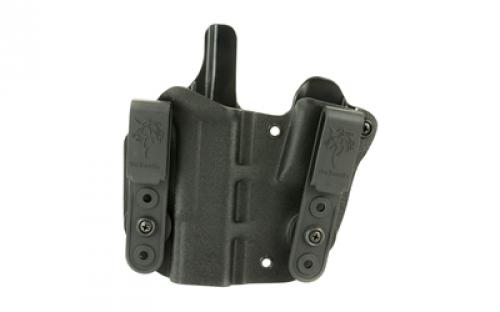 DeSantis Gunhide Pegasus, Pipe Hitter, Inside The Pant Appendix Holster, Integrated Magazine Pouch, Right Hand, Black, Kydex, Fits Glock 19/19X/23 160KAB6Z0