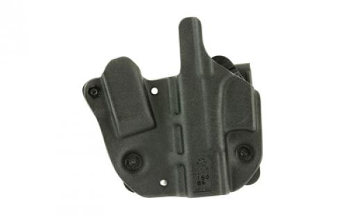 DeSantis Gunhide Pegasus, Pipe Hitter, Inside The Pant Appendix Holster, Integrated Magazine Pouch, Right Hand, Black, Kydex, Fits Glock 19/19X/23 160KAB6Z0