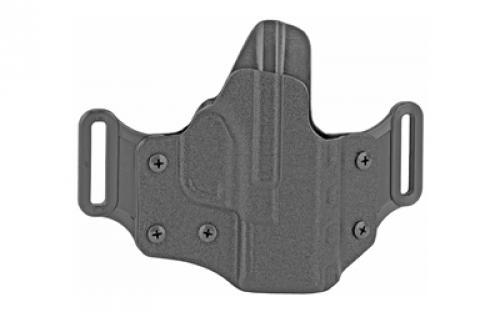 DeSantis Gunhide #195, Veiled Partner OWB Belt Holster, Fits Hellcat and Hellcat OSP, Right Hand, Black 195KA6RZ0