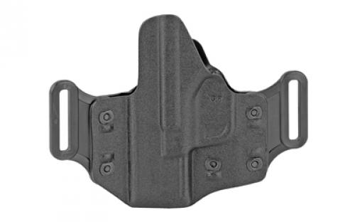 DeSantis Gunhide #195, Veiled Partner OWB Belt Holster, Fits Hellcat and Hellcat OSP, Right Hand, Black 195KA6RZ0