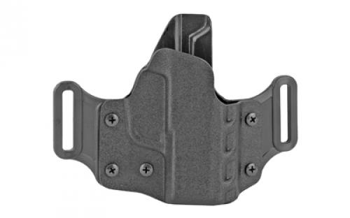 DeSantis Gunhide #195, Veiled Partner OWB Belt Holster, Fits Sig P365, P365 SAS, P365 with Manual Safety, Right Hand, Black 195KA8JZ0
