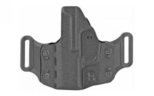 DeSantis Gunhide #195, Veiled Partner OWB Belt Holster, Fits Sig P365, P365 SAS, P365 with Manual Safety, Right Hand, Black 195KA8JZ0
