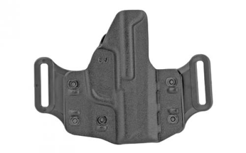 DeSantis Gunhide #195, Veiled Partner OWB Belt Holster, Fits SIG Sauer P365, Left Hand, Black 195KB8JZ0