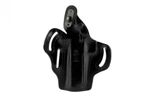 DeSantis Gunhide C&L Thumb Break Scabbard, Belt Holster, Fits Springfield Prodigy 5", Leather, Right, Black 1CLBA8WZ0