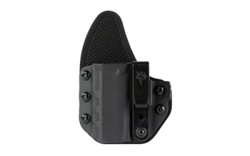 DeSantis Gunhide Uni-Tuk Inside Waistband Holster, Fits Glock 43/43X MOS With or Without Reflex, Left Hand, Black, Kydex 206KB3TZ0