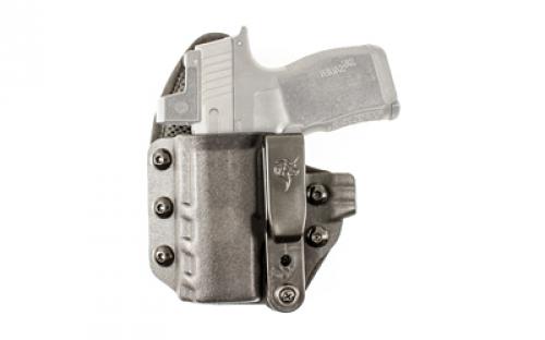 DeSantis Gunhide Uni-Tuk Inside Waistband Holster, Fits Springfield Hellcat and Hellcat OSP, Left Hand, Black, Kydex 206KB6RZ0